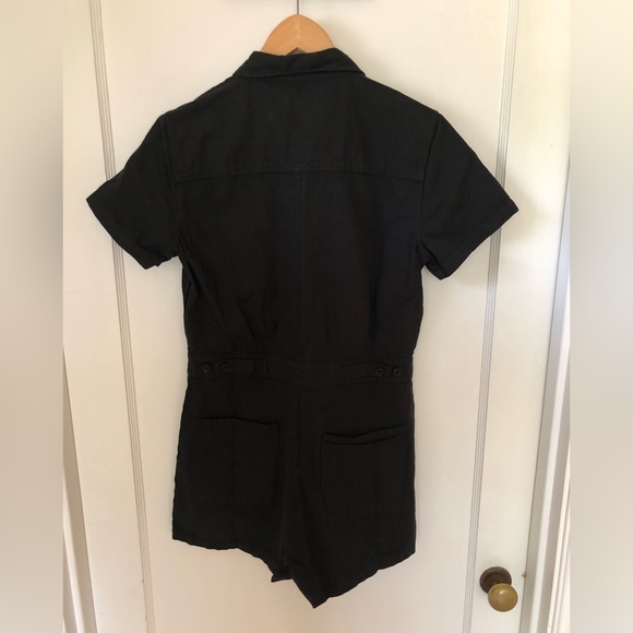 Outerknown S.E.A. Suit Shortall in Pitch Black. Size Small. - Picture 8 of 8